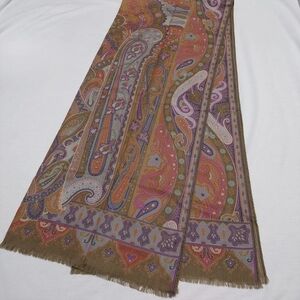 Etro Multicolor Paisley Scarf